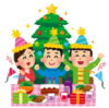 クリスマスを楽しむ家族.pngのサムネイル画像